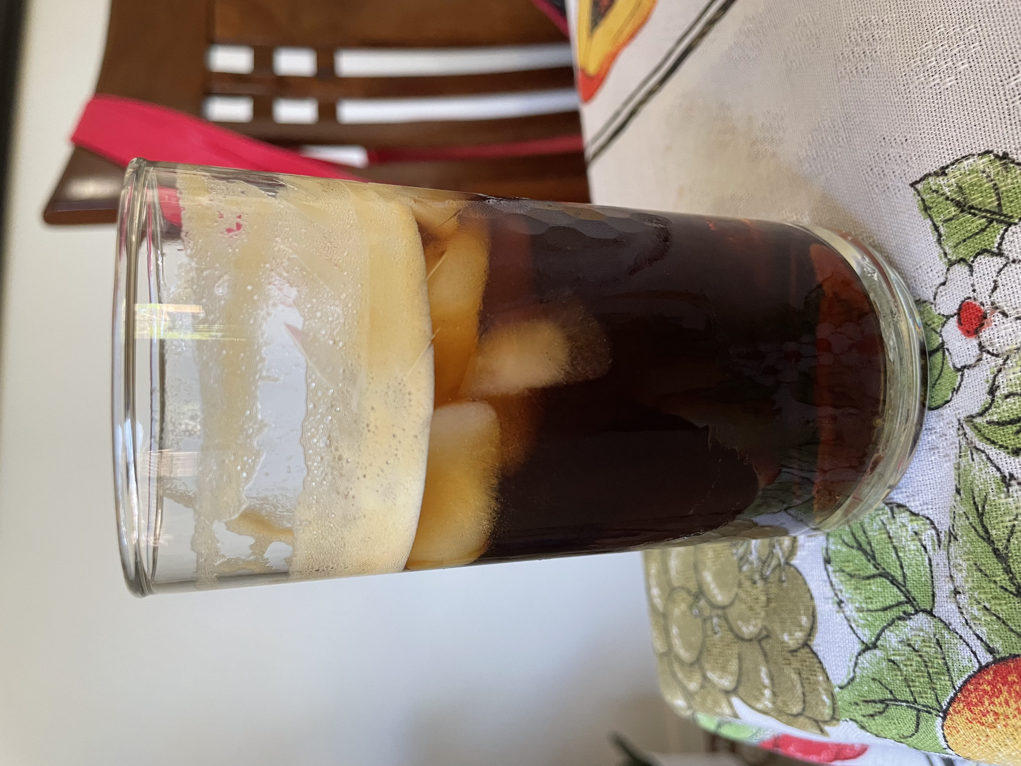 Fernet con coca cocktail