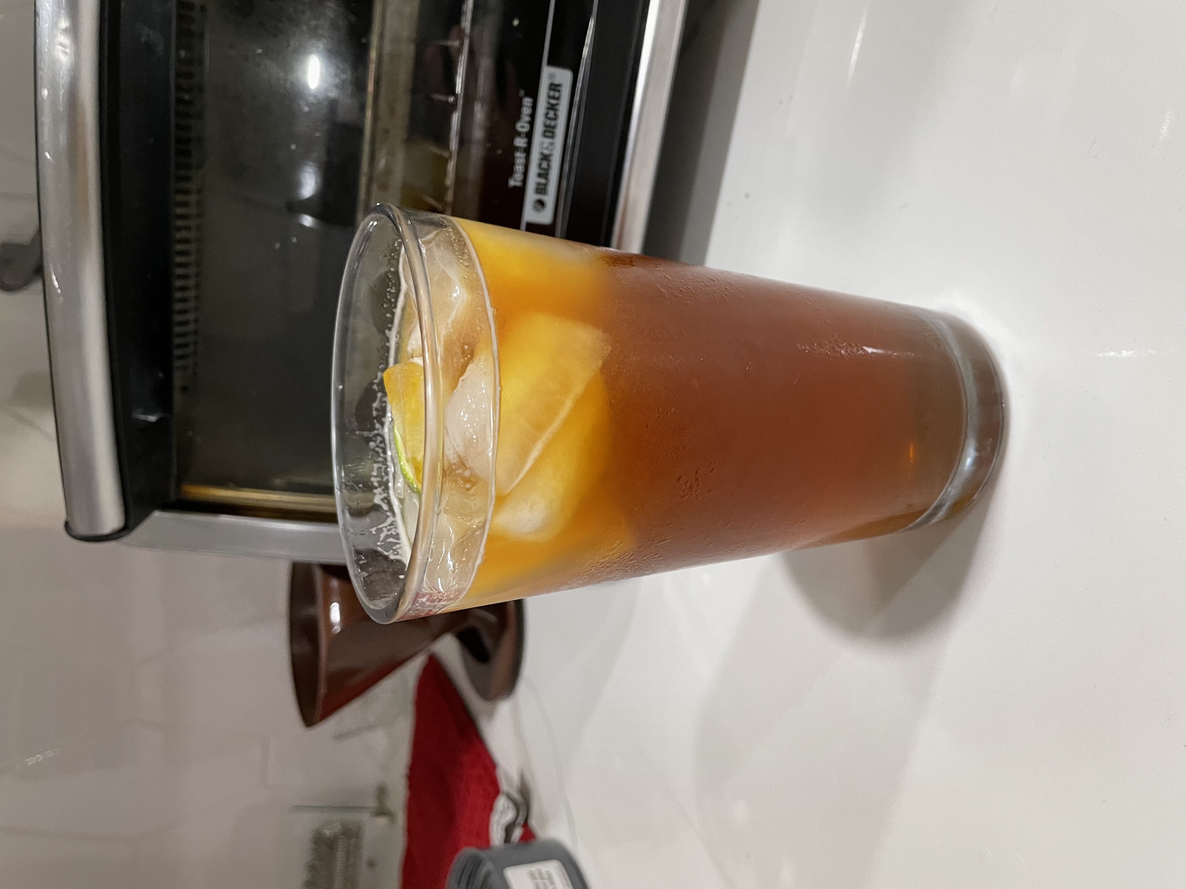 Dark 'n' Stormy cocktail