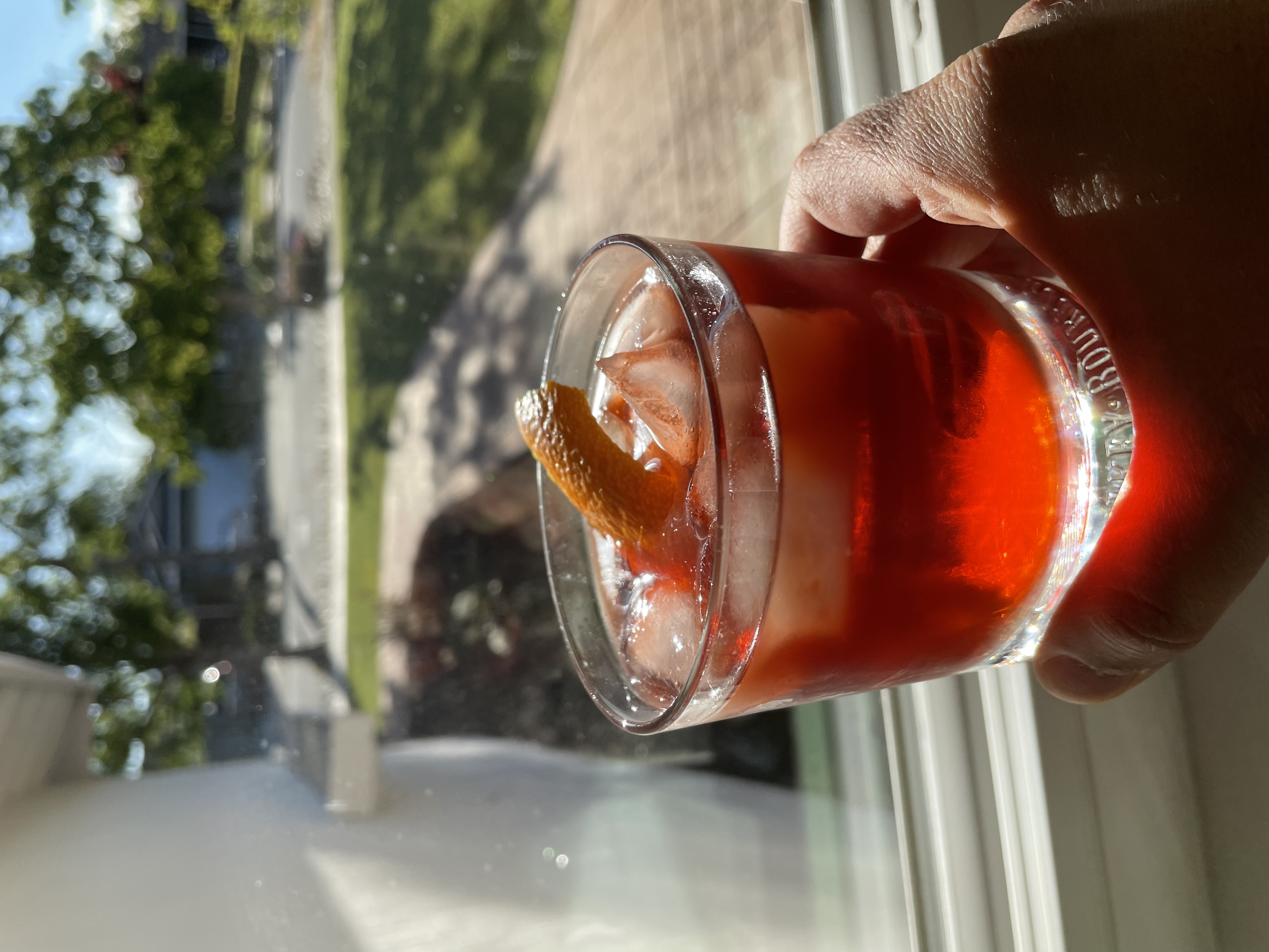 Negroni cocktail