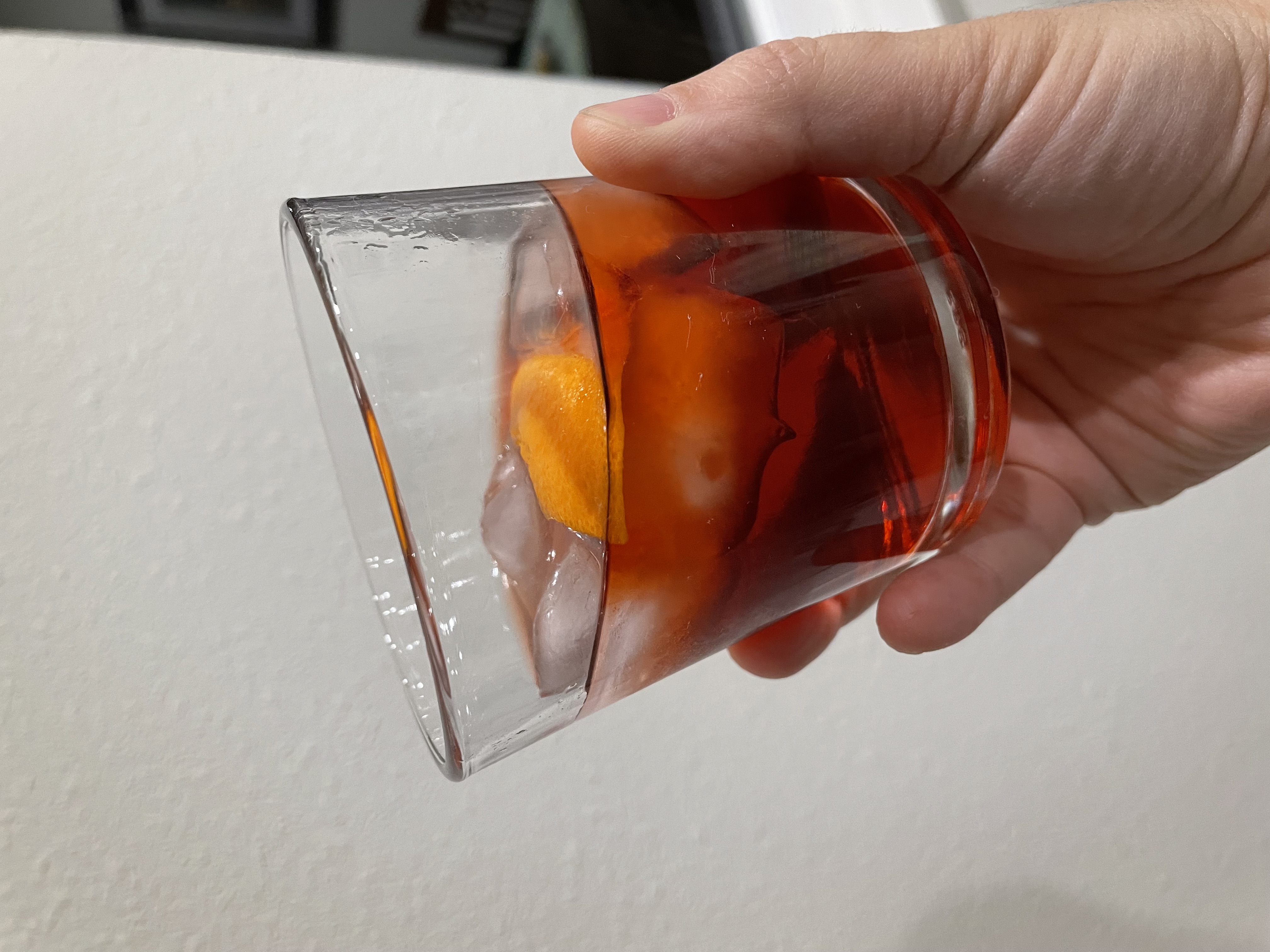 Negroni cocktail