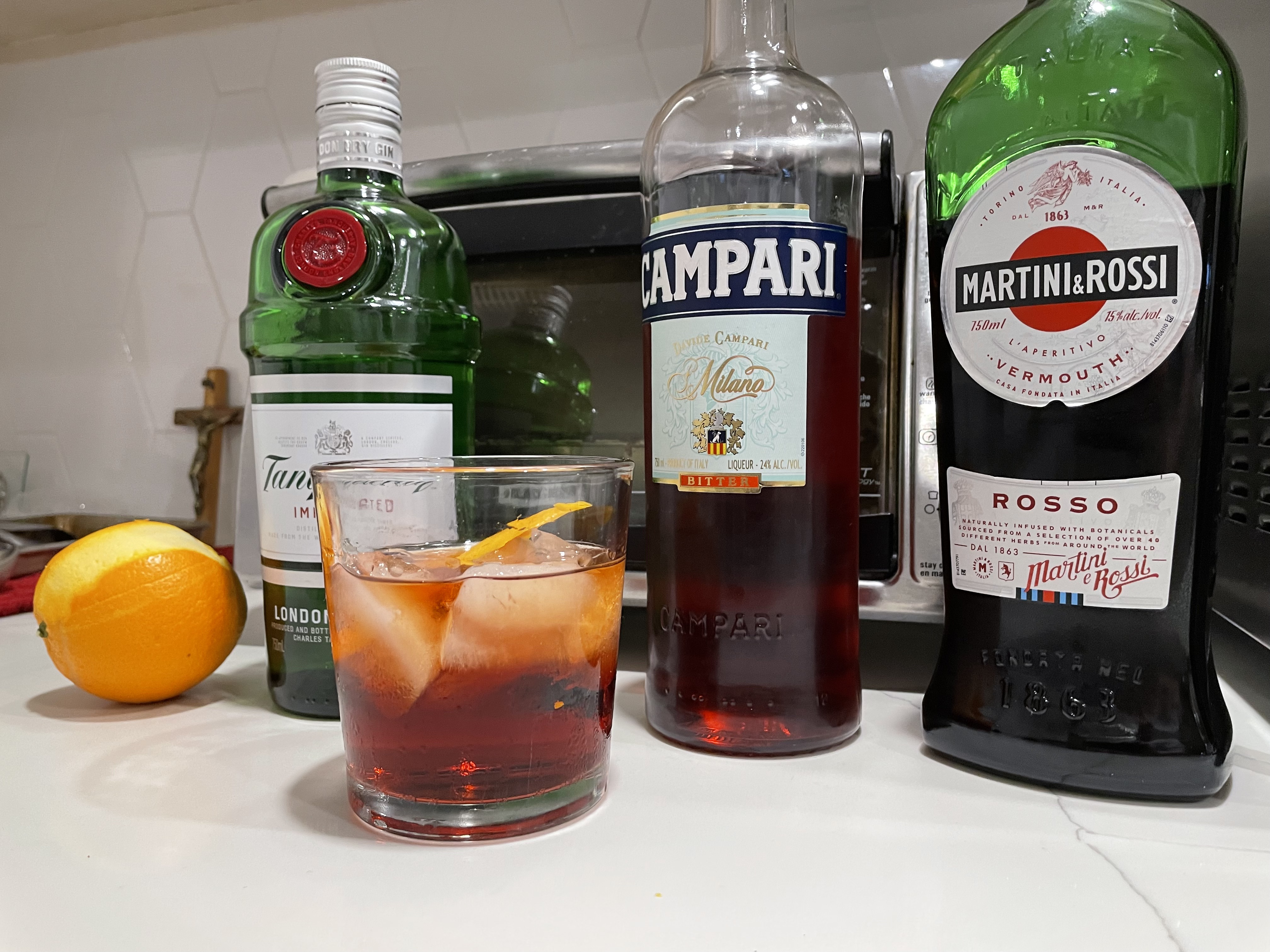 Negroni cocktail