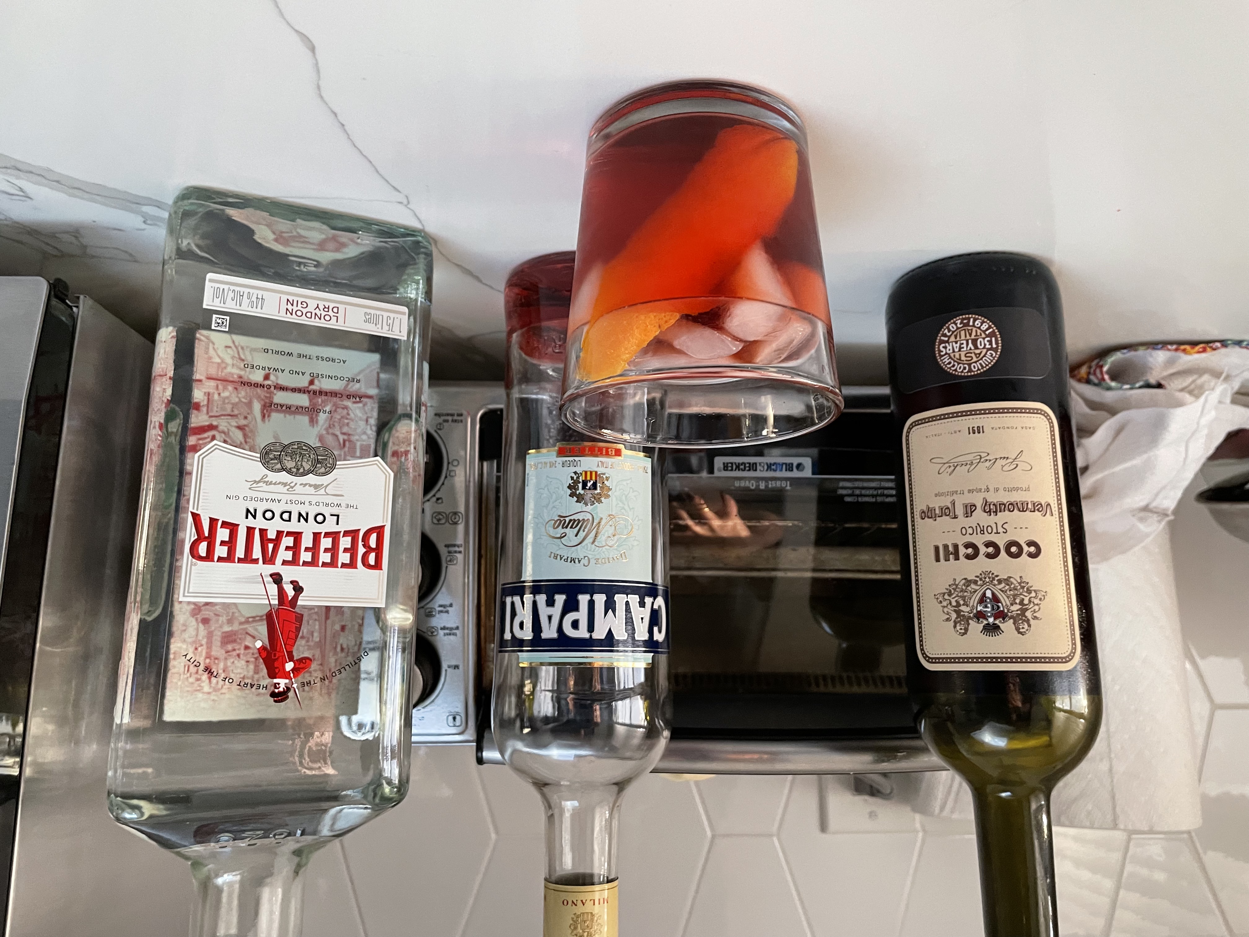 Negroni cocktail