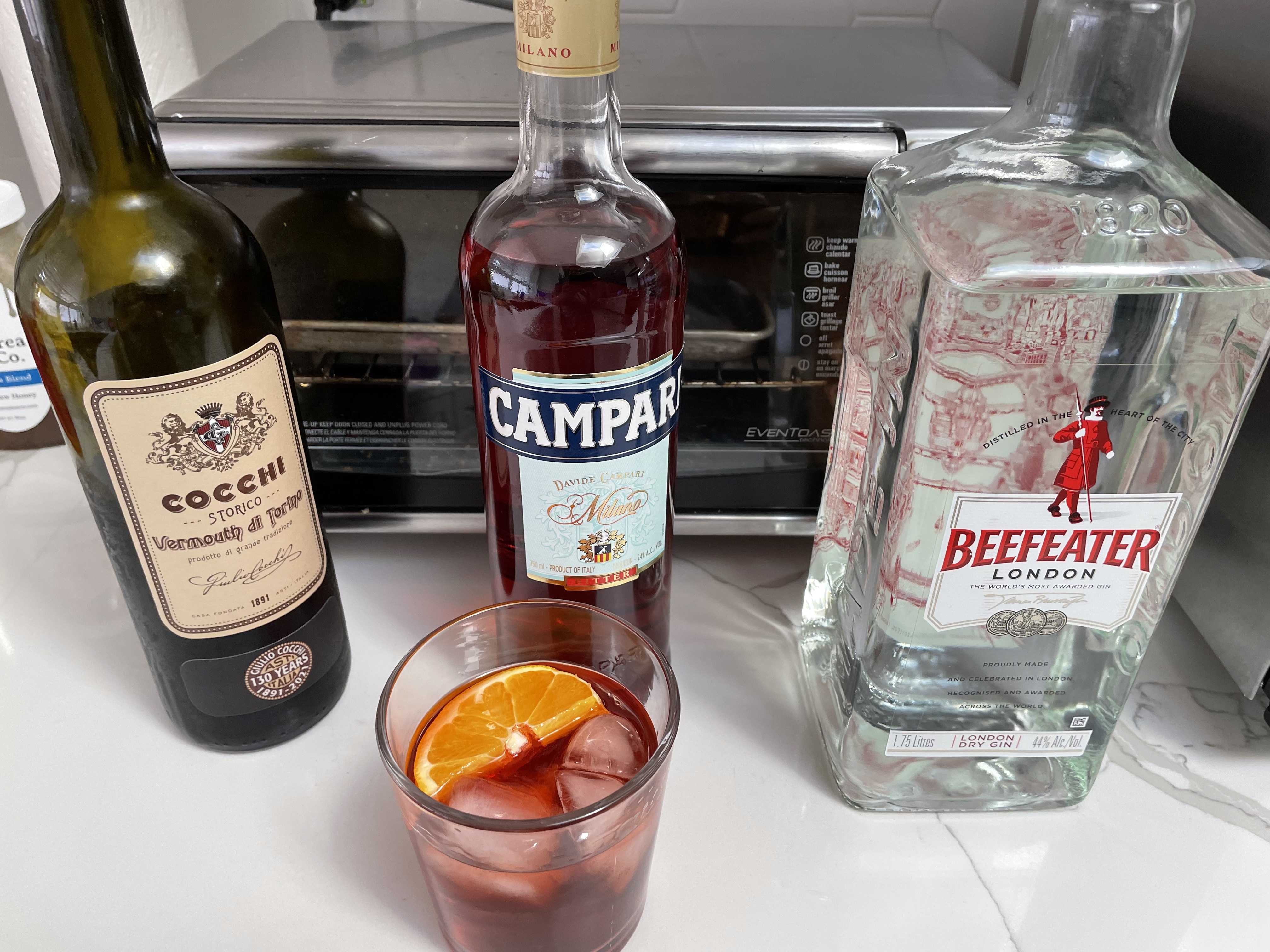 Negroni cocktail