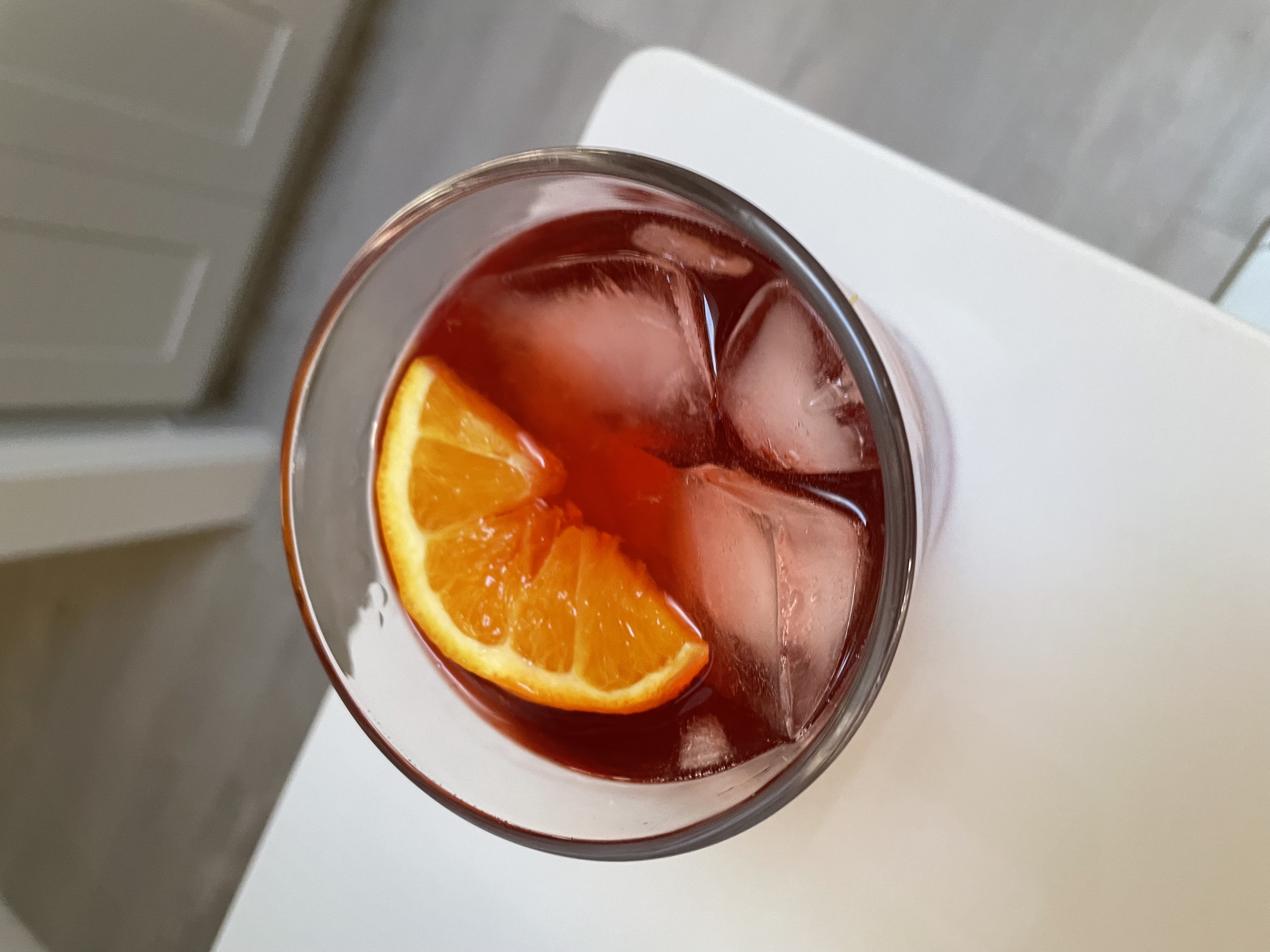 Negroni cocktail