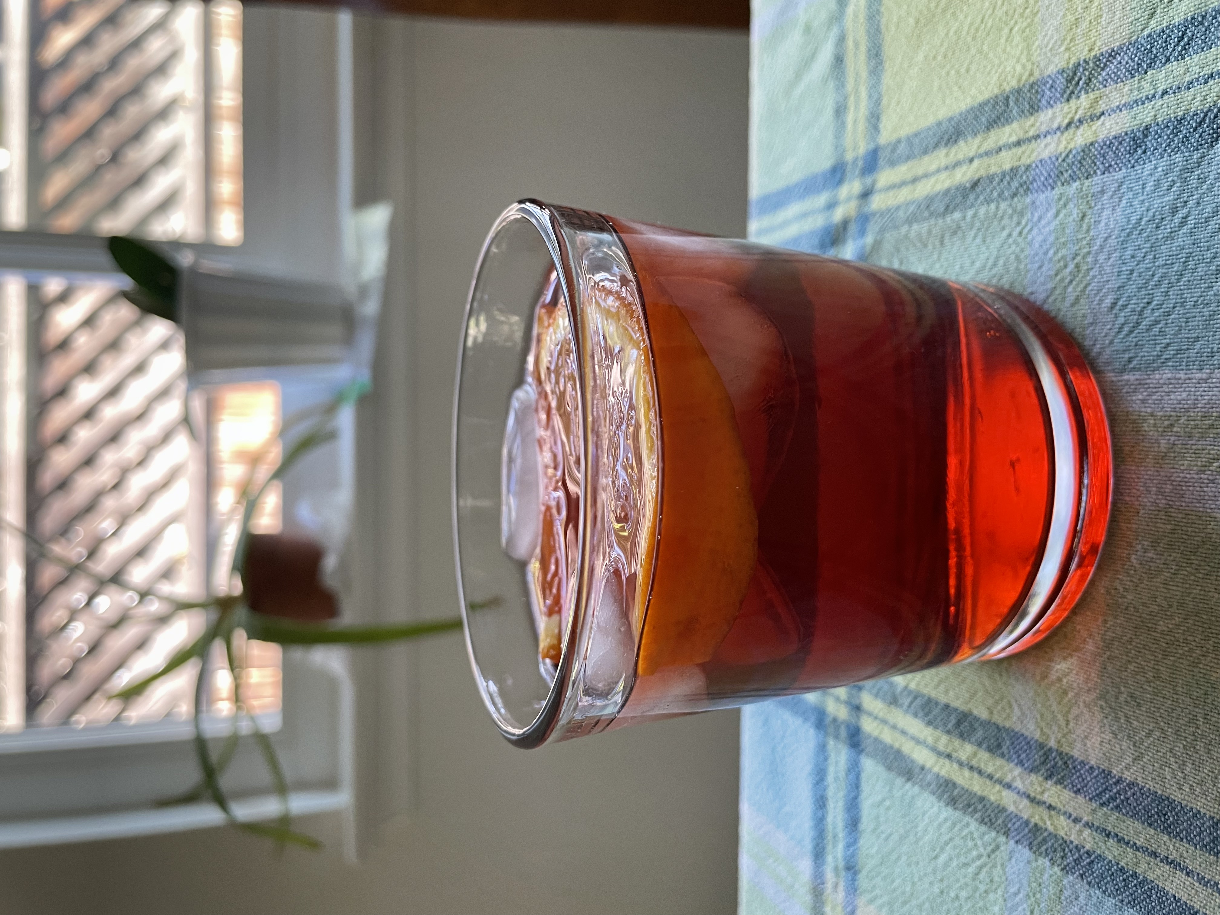 Negroni cocktail