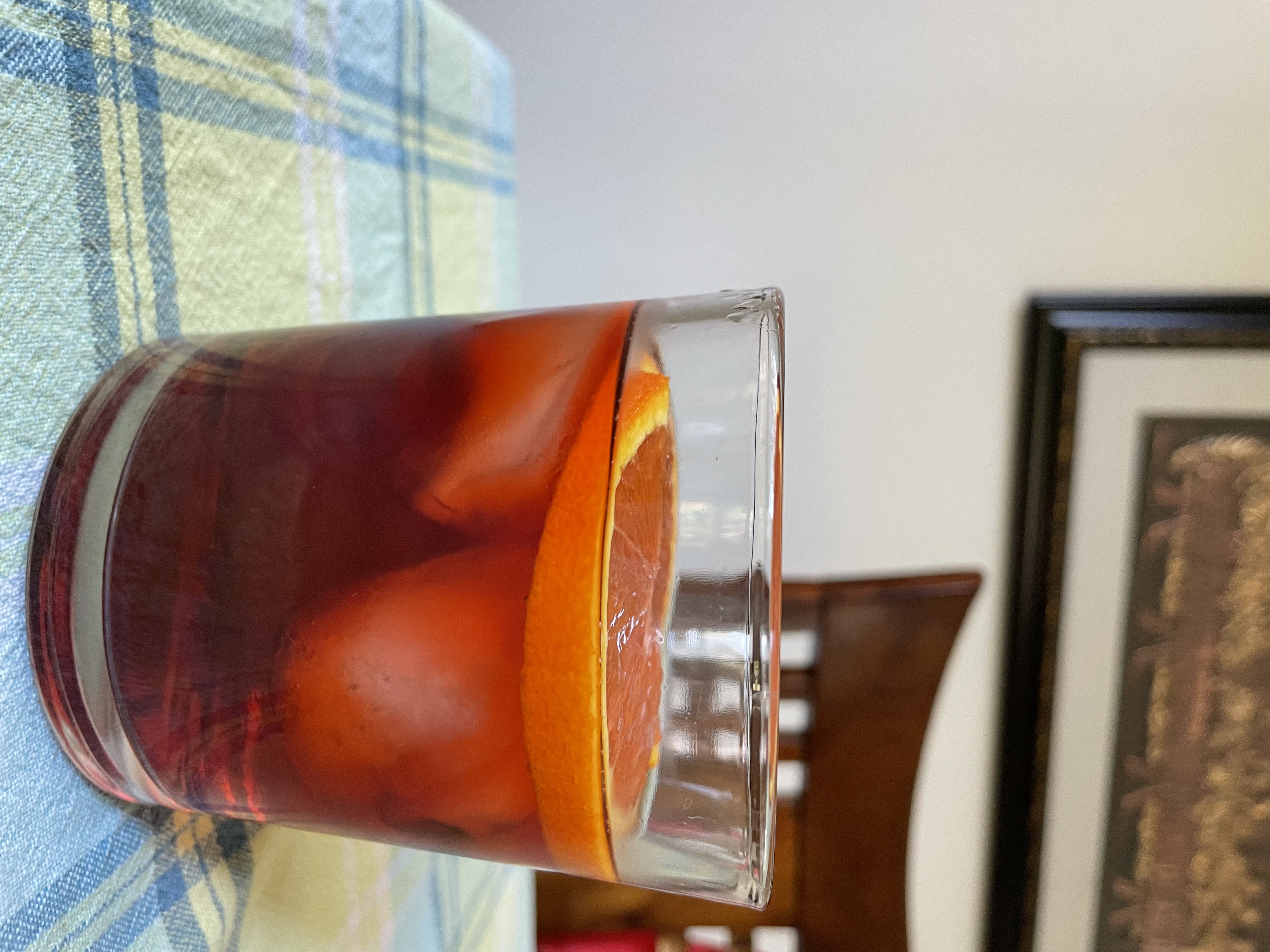 Negroni cocktail
