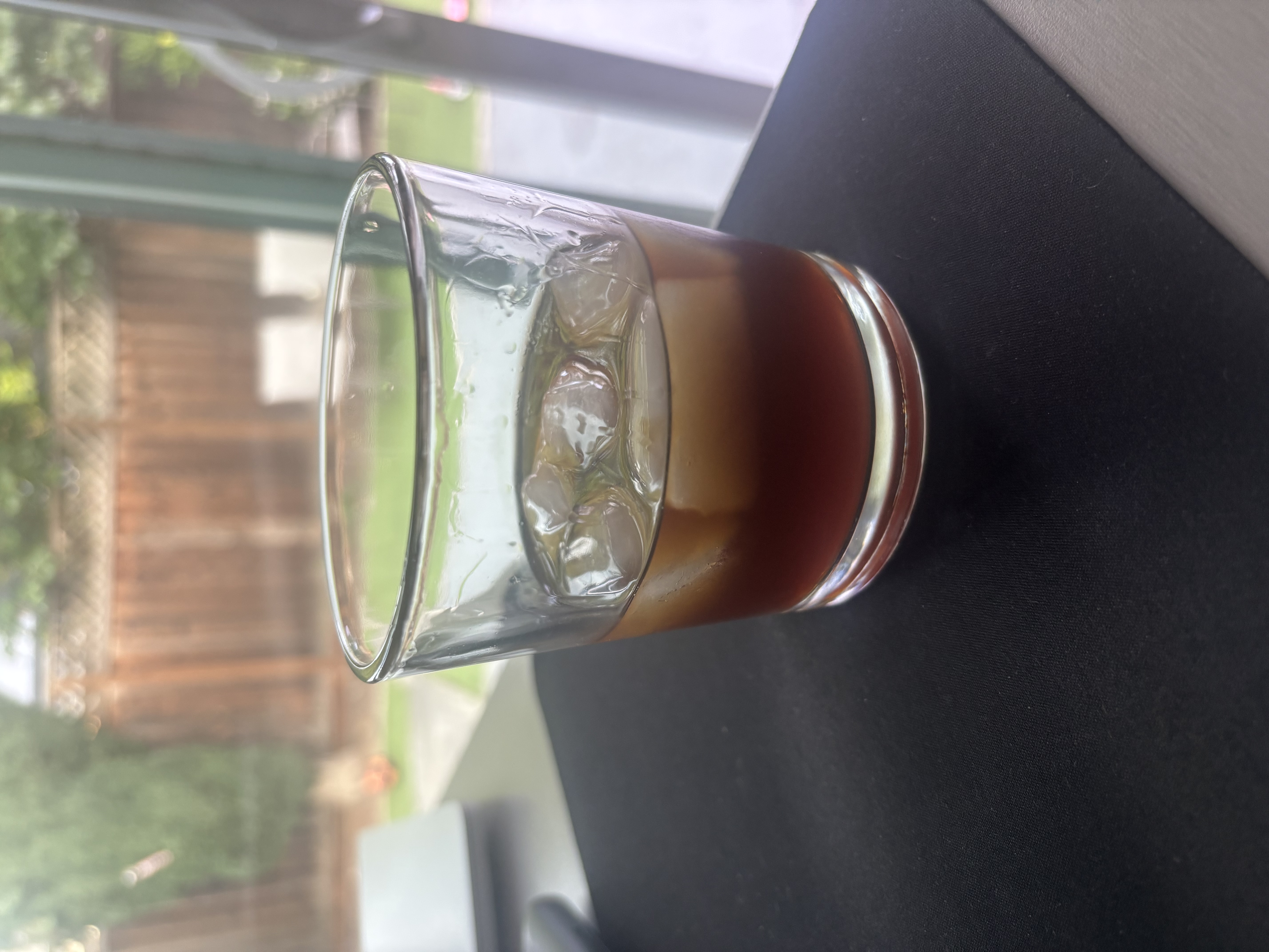 Black Russian cocktail